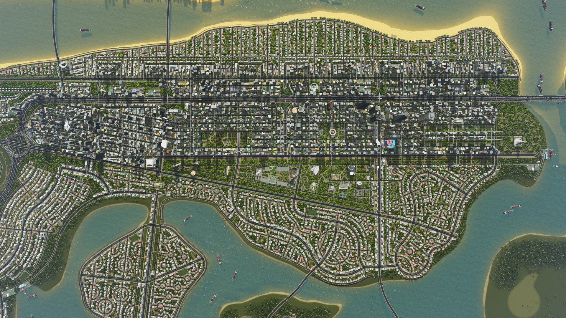 cities skylines map types