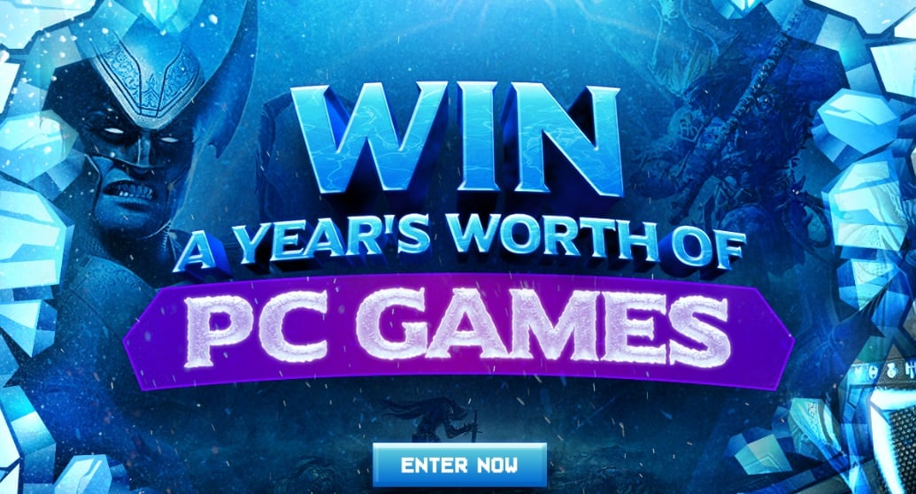 Biggest PC Games Giveaway - Win a Year's Worth of Games!