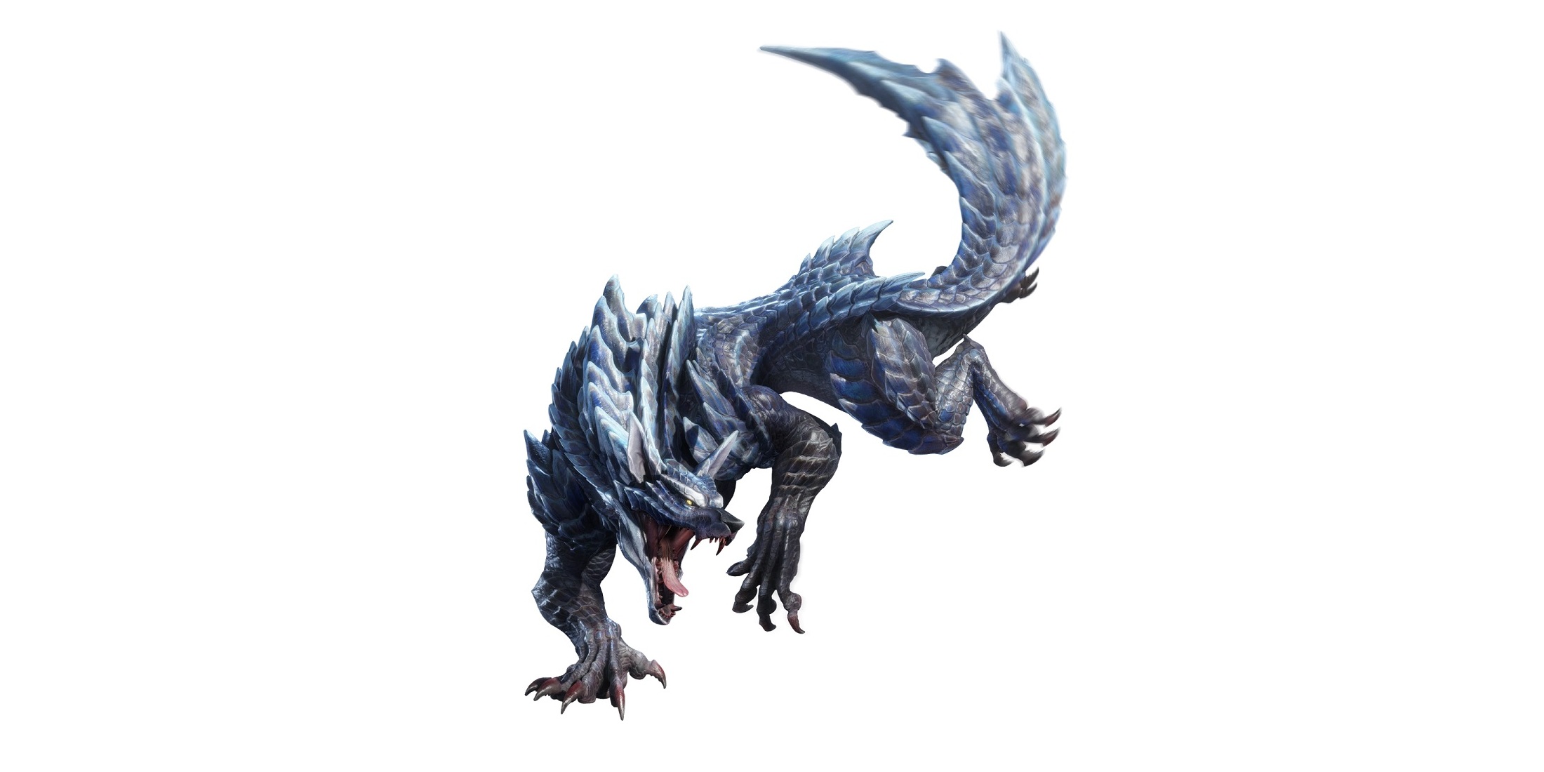 Renders for the new monsters of Monster Hunter Rise!