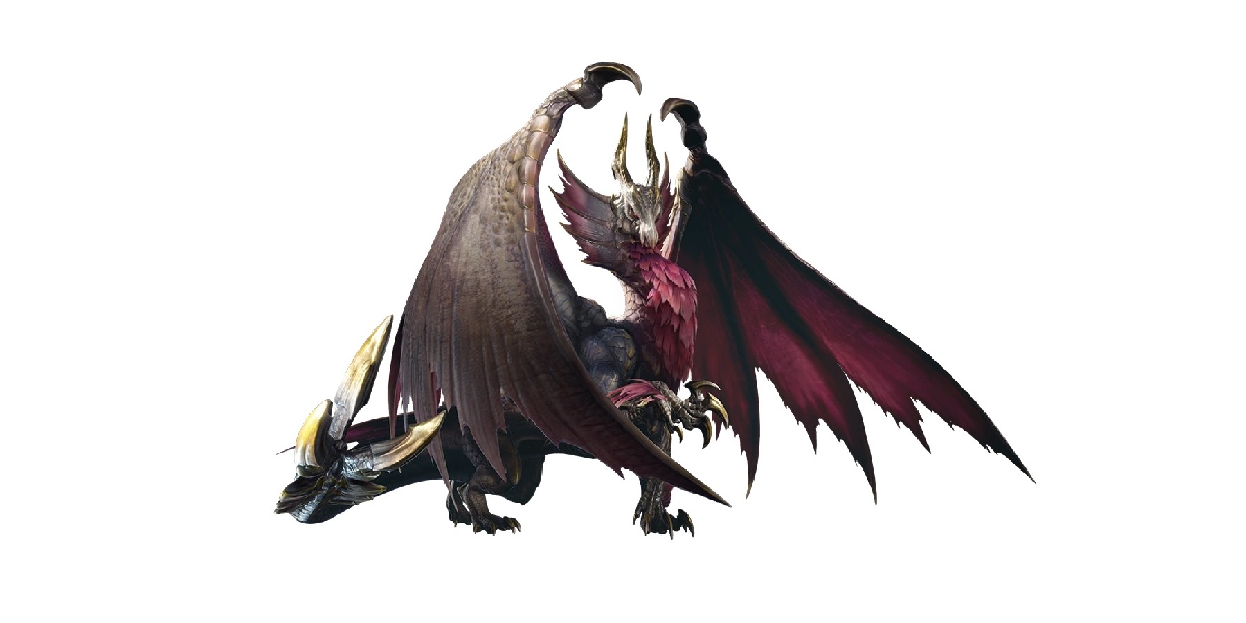 Renders for the new monsters of Monster Hunter Rise!