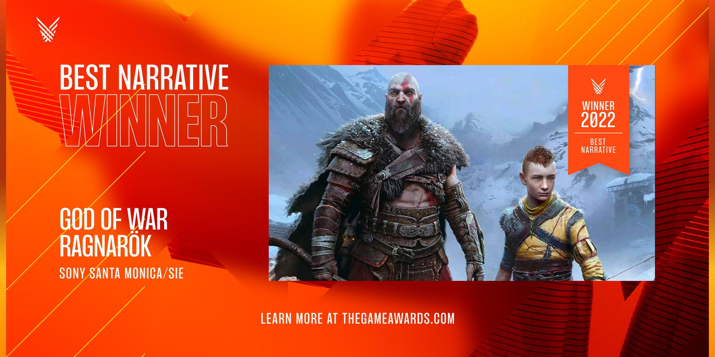 God of War Ragnarok nominated across multiple categories at The Game Awards  2022, including Game of the Year