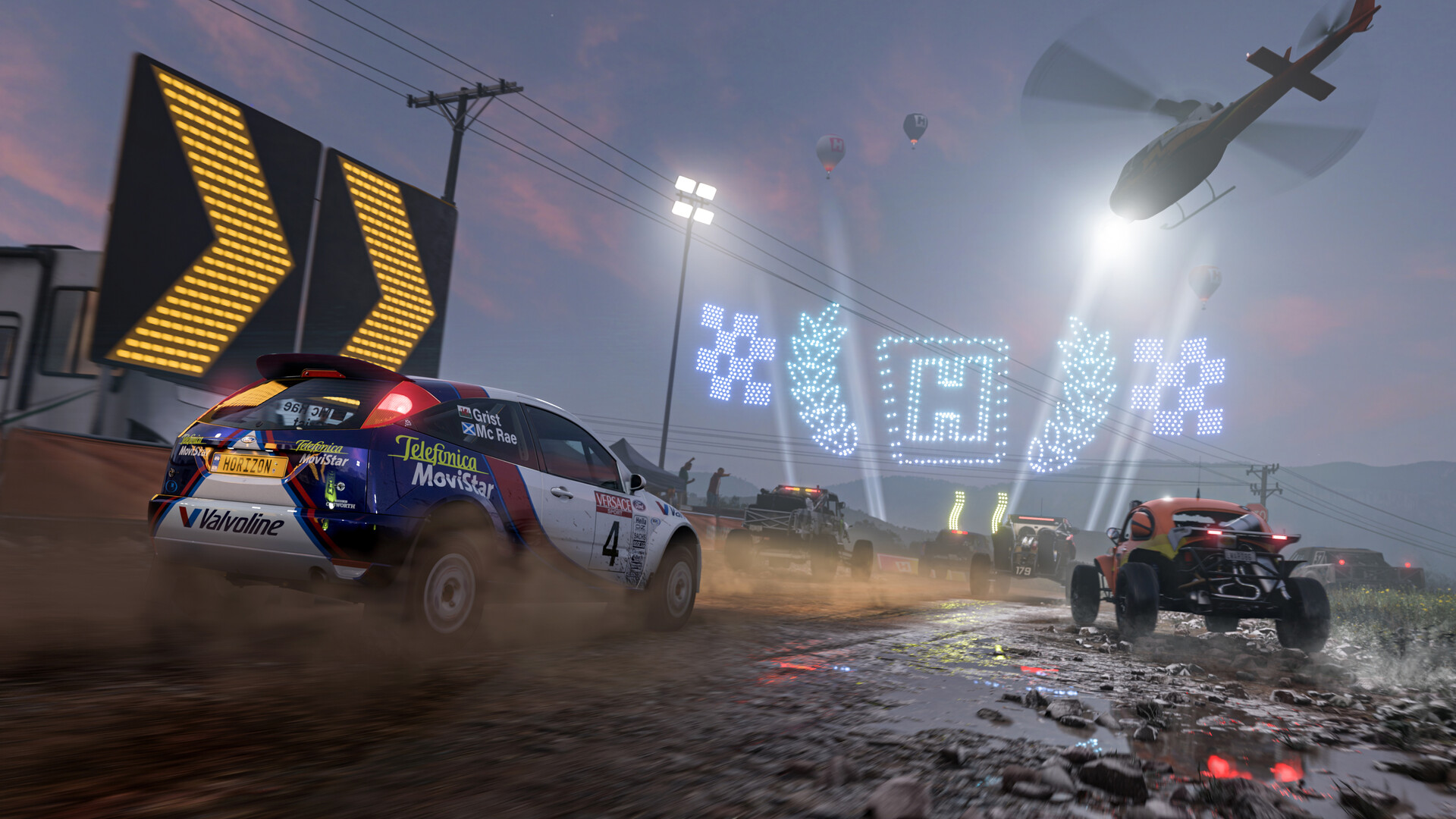 Forza Horizon 5's Rally Adventure map doesn't seem to feature that