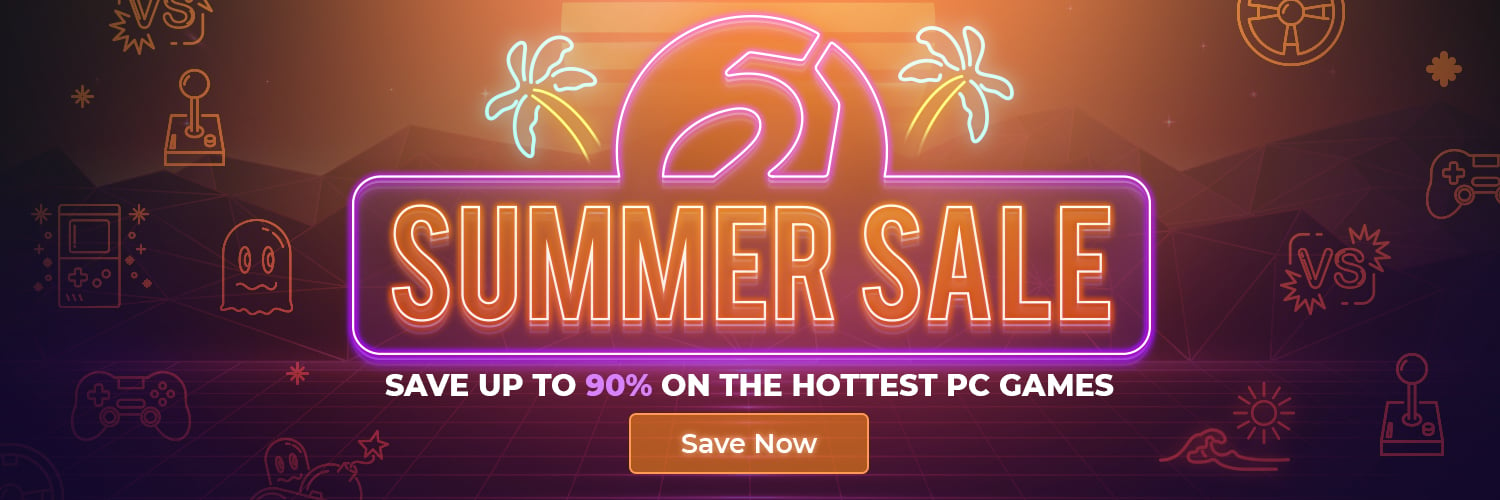 Summer Game Sale 2023: Banner FIXED CTA2